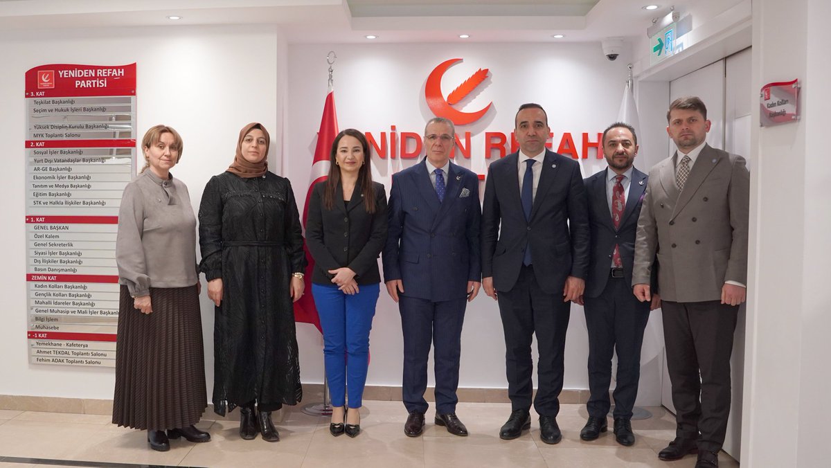 Yeniden Refah Partisi Genel Merkez Kadın Kolları tweet media