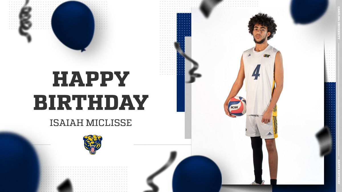carolinaumvb's tweet photo. Happy Birthday to Isaiah Miclisse 🎉

Wishing you a year filled with continued growth, success, and great moments both on and off the court. Enjoy your day! https://t.co/Jk02ns2Pk5