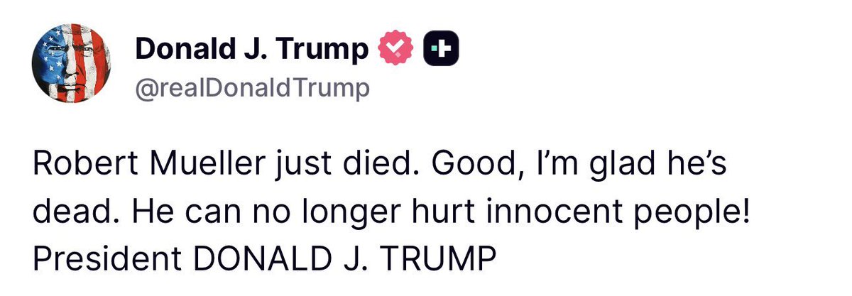 I can’t wait to celebrate when the orange menace finally dies.