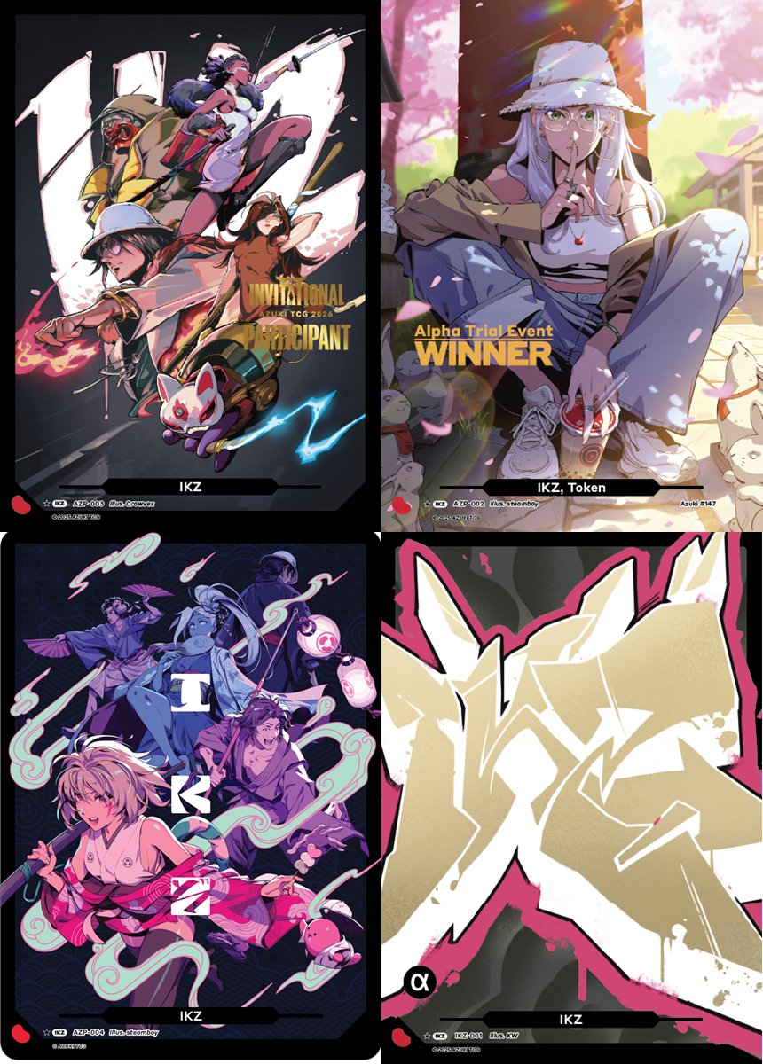 Official Azuki TCG tweet media