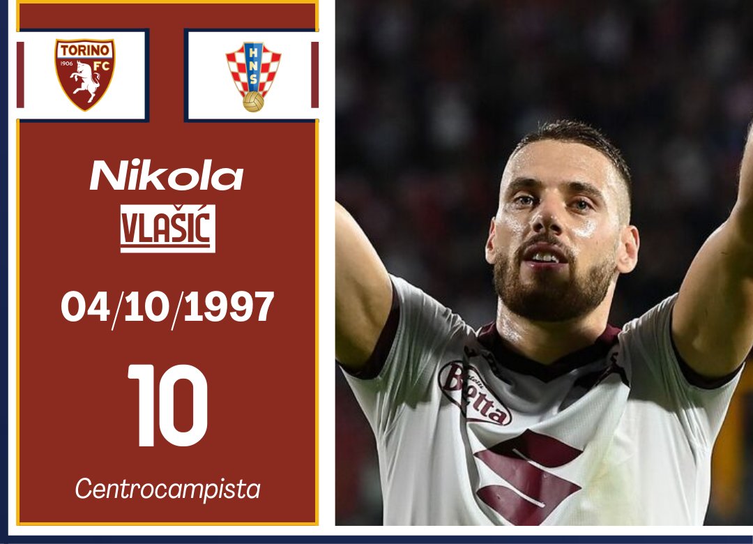 ▪️Nikola #Vlašić 🇭🇷 segna il 21esimo gol in granata e diventa il 12esimo miglior marcatore straniero della storia granata, al pari di Dionisio #Arce 🇵🇾 e Haris #Skoro 🇧🇦

#MilanTorino
#SerieAEnilive