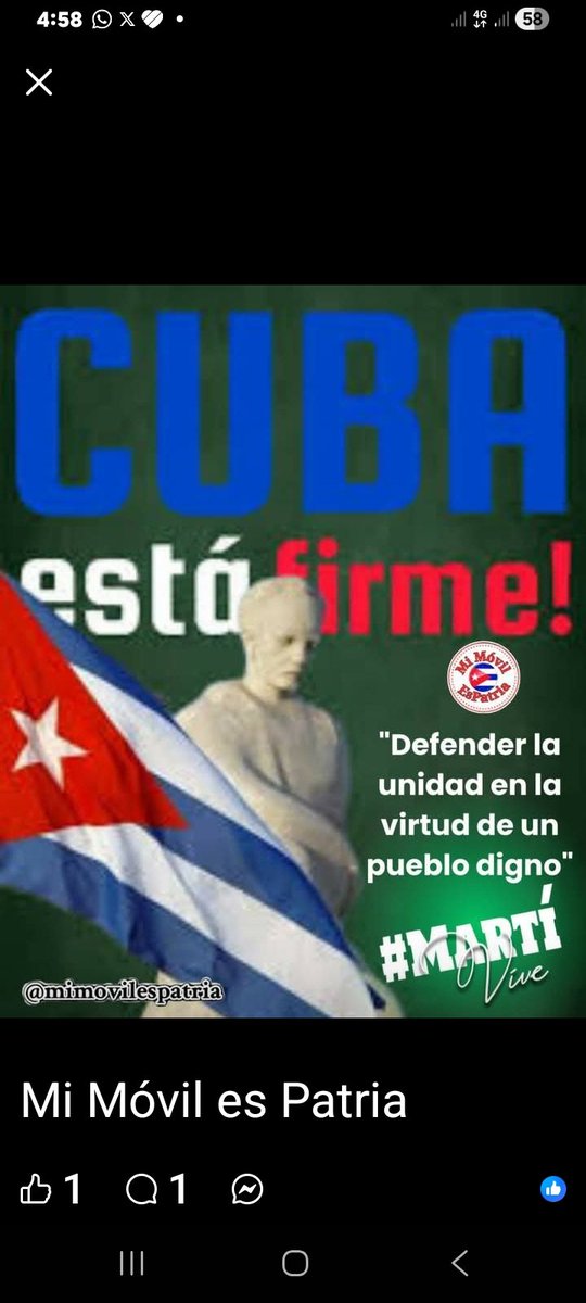 Cuente conmigo y con millones de cubanos dignos.

“Vamos a dar la vida defendiendo la Revolución”.
<a href="/DiazCanelB/">Miguel Díaz-Canel Bermúdez</a>

#YoSigoAMíPresidente
#UnidosXCuba #CubaVencerá
#CubaNoEstáSola