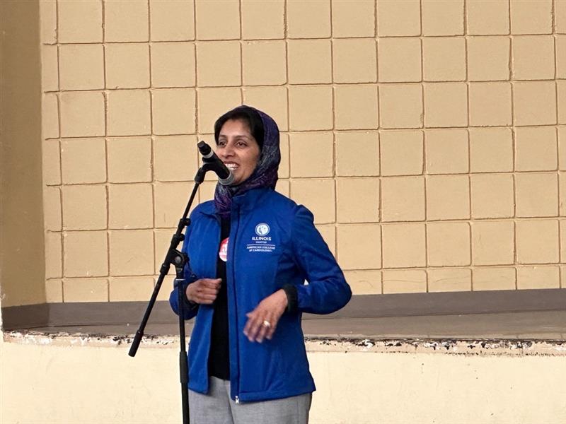 ACCinTouch's tweet image. Dr. @nakhtermd wraps the NOLA Health Fair. We welcomed and shared important #hearthealth education with 300➕ attendees👏👏👏

Thank you to everyone who showed up, participated and helped make this fair a success. Together, we are advancing #healthequity for all! #ACCHealthEquity