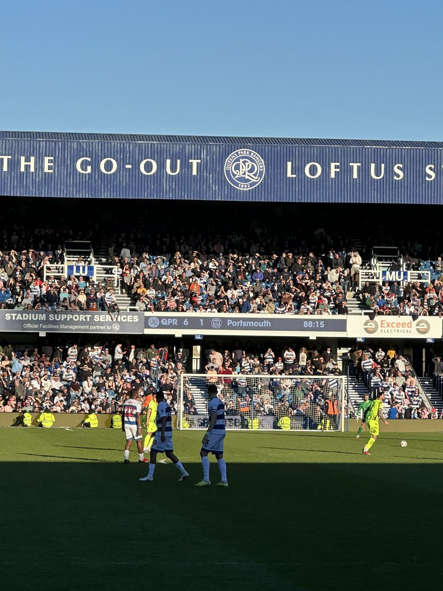 petermccarthy7's tweet photo. First time QPR have scored 6 goals in a game since Cardiff in 2020!! We love to see it!!! #QPR https://t.co/o6JTHEbfma
