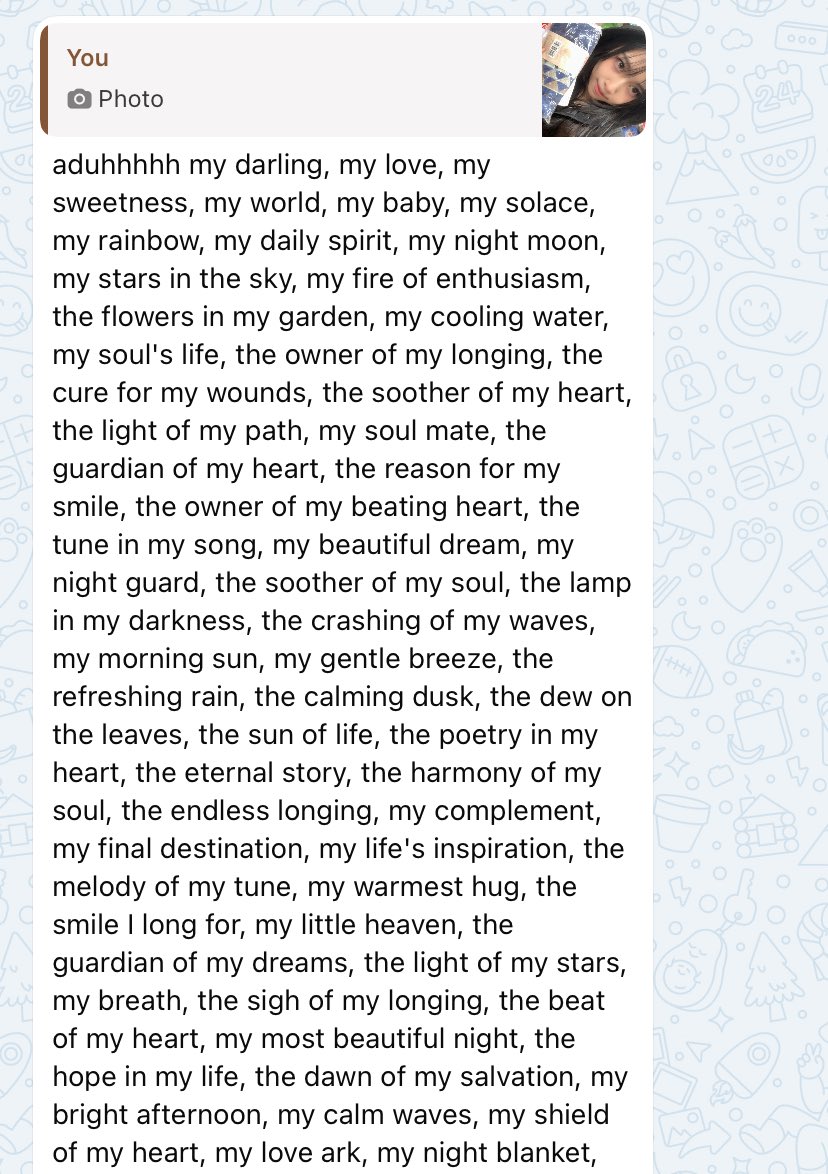 Main Character. tweet media