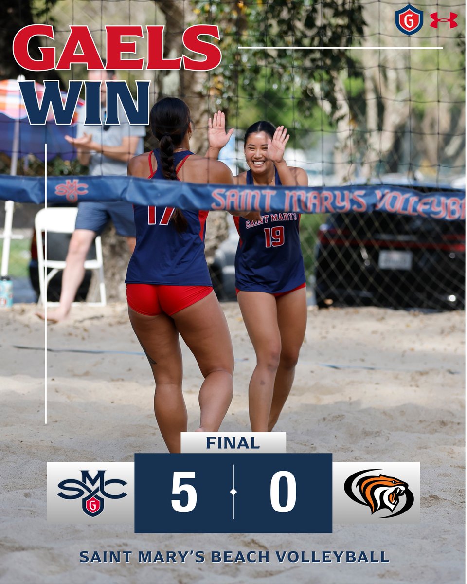 Saint Mary’s Beach Volleyball tweet media