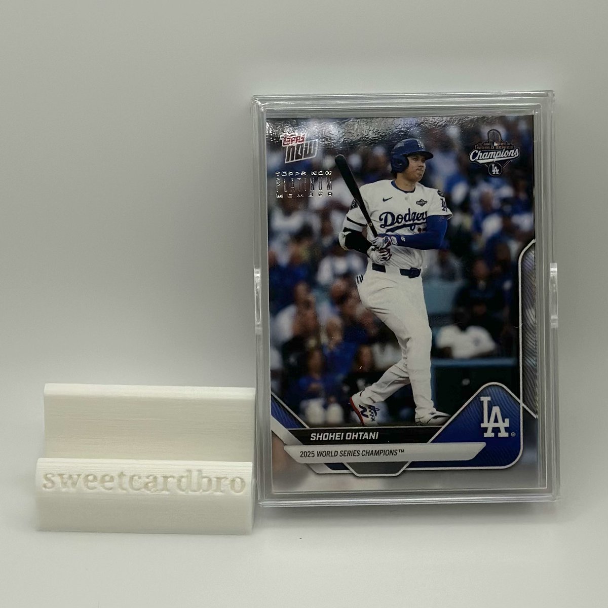 SweetCardBro's tweet photo. @CardPurchaser 2025 ToppsNOW Platinum Member stamped foil Dodgers WS Champs Team set

$550 shipped priority https://t.co/YBUtolVjAk