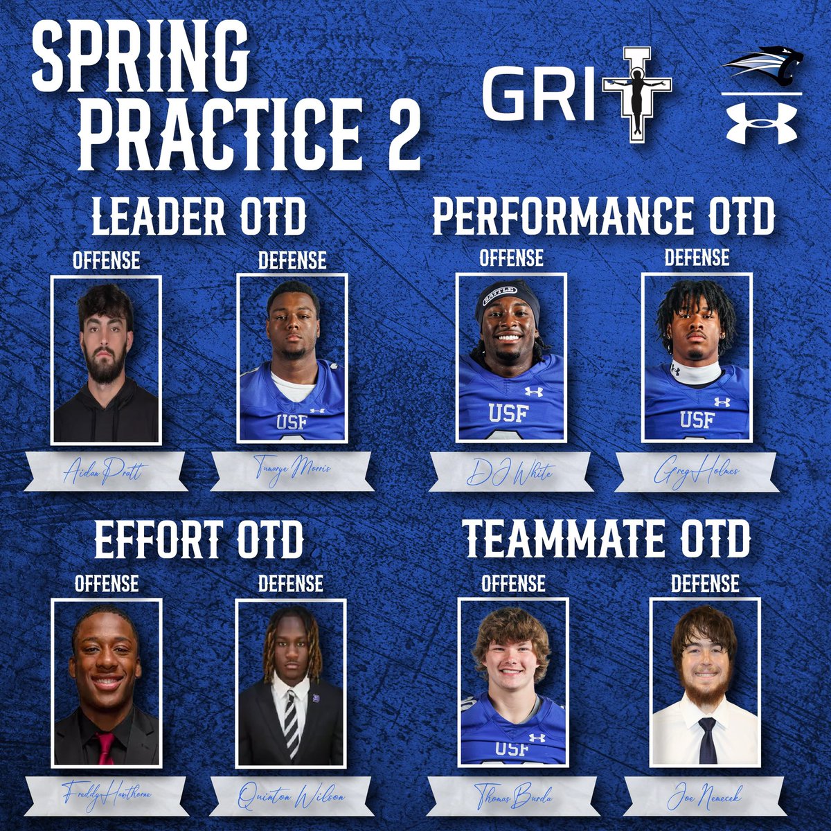 Saint Francis Football tweet media