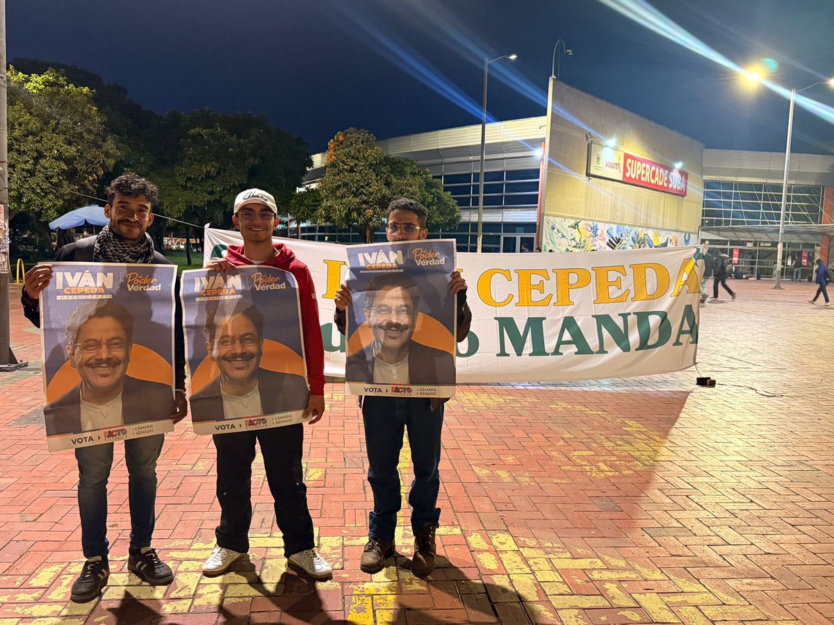 Avanzamos con la campaña de Iván Cepeda, Cepeda presidente.