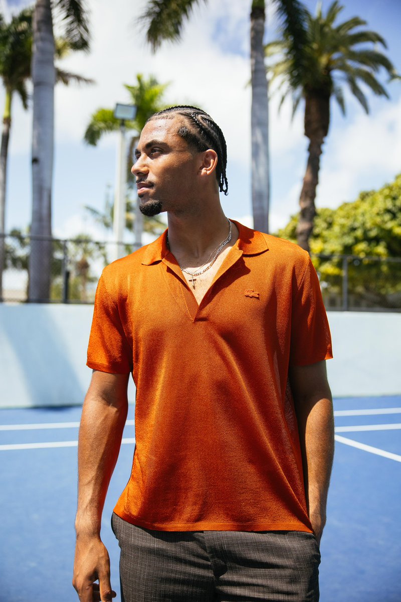 atptour's tweet image. Spotted: Arthur Fils in effortless @Lacoste style in the 305… 🐊 

#Lacoste | #Partner