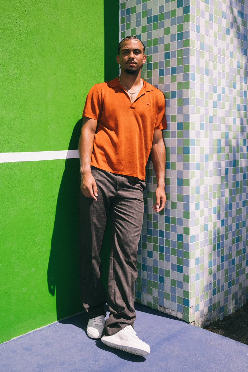atptour's tweet image. Spotted: Arthur Fils in effortless @Lacoste style in the 305… 🐊 

#Lacoste | #Partner