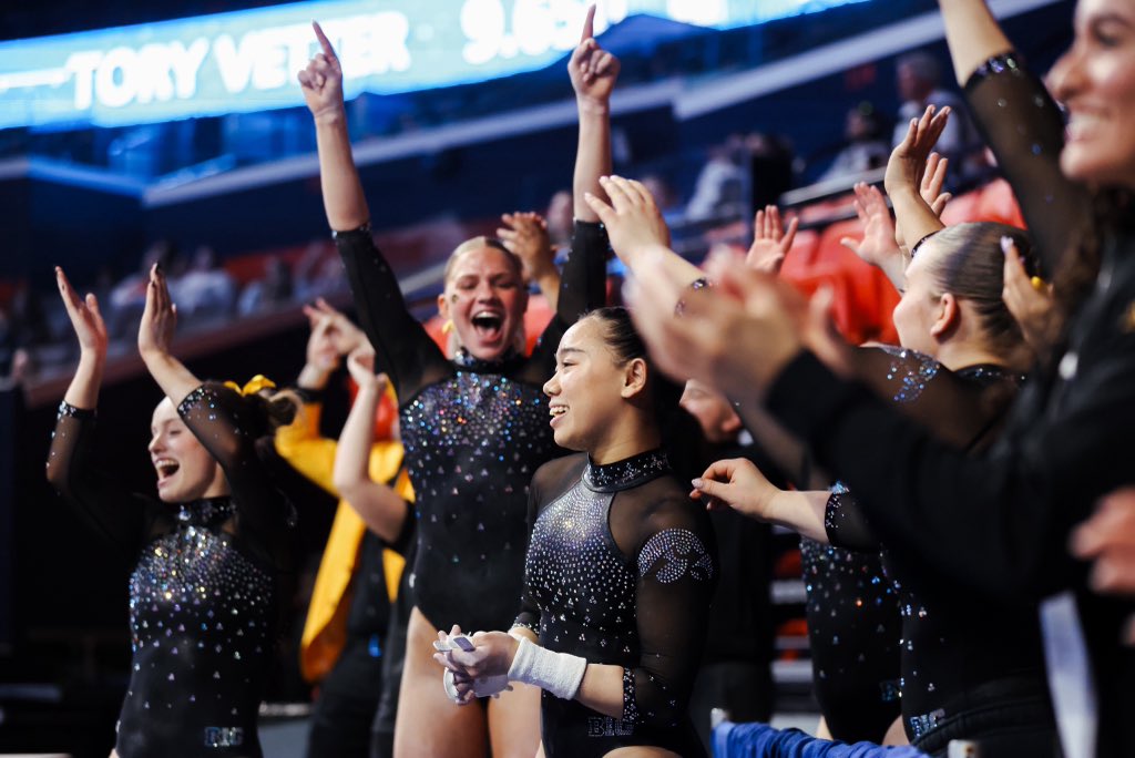 Iowa Gymnastics tweet media