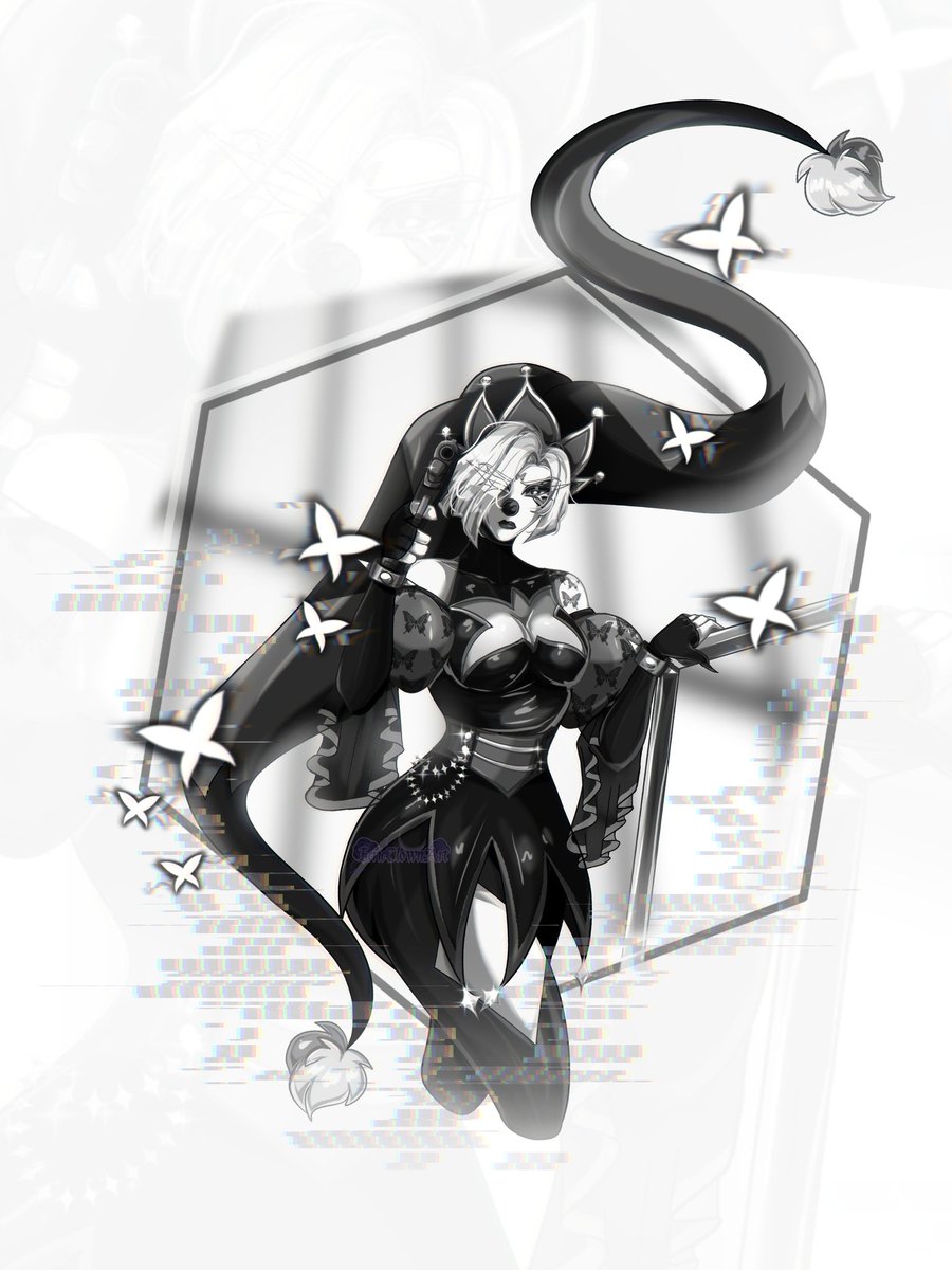 💜✨Eerie Clown Art✨💜 tweet media