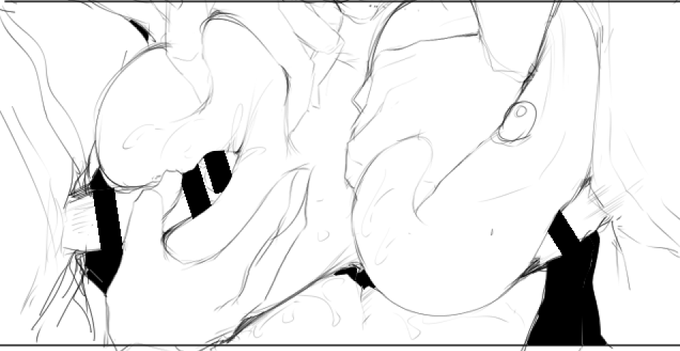 それぞれで一人ずつ余裕でズレてる爆乳描写、遊園地みたいで好き好き(,'3 ノシ) 