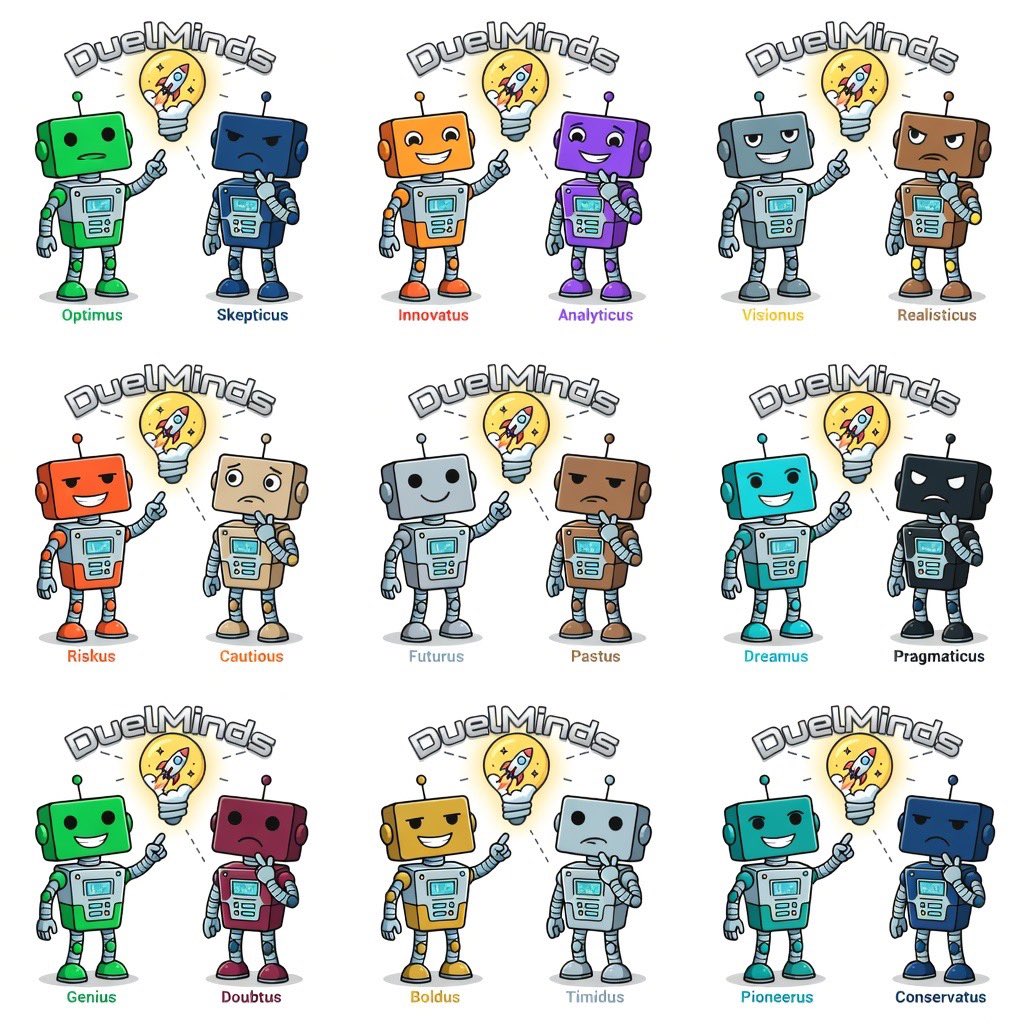 120 reasons why the @Solana Community should use duelminds.com 🤯

Idea Validation &amp; Thinking

1. Stress-tests ideas instantly
2. Reveals hidden flaws
3. Highlights strong arguments
4. Improves critical thinking
5. Encourages balanced thinking
6. Simulates intellectual