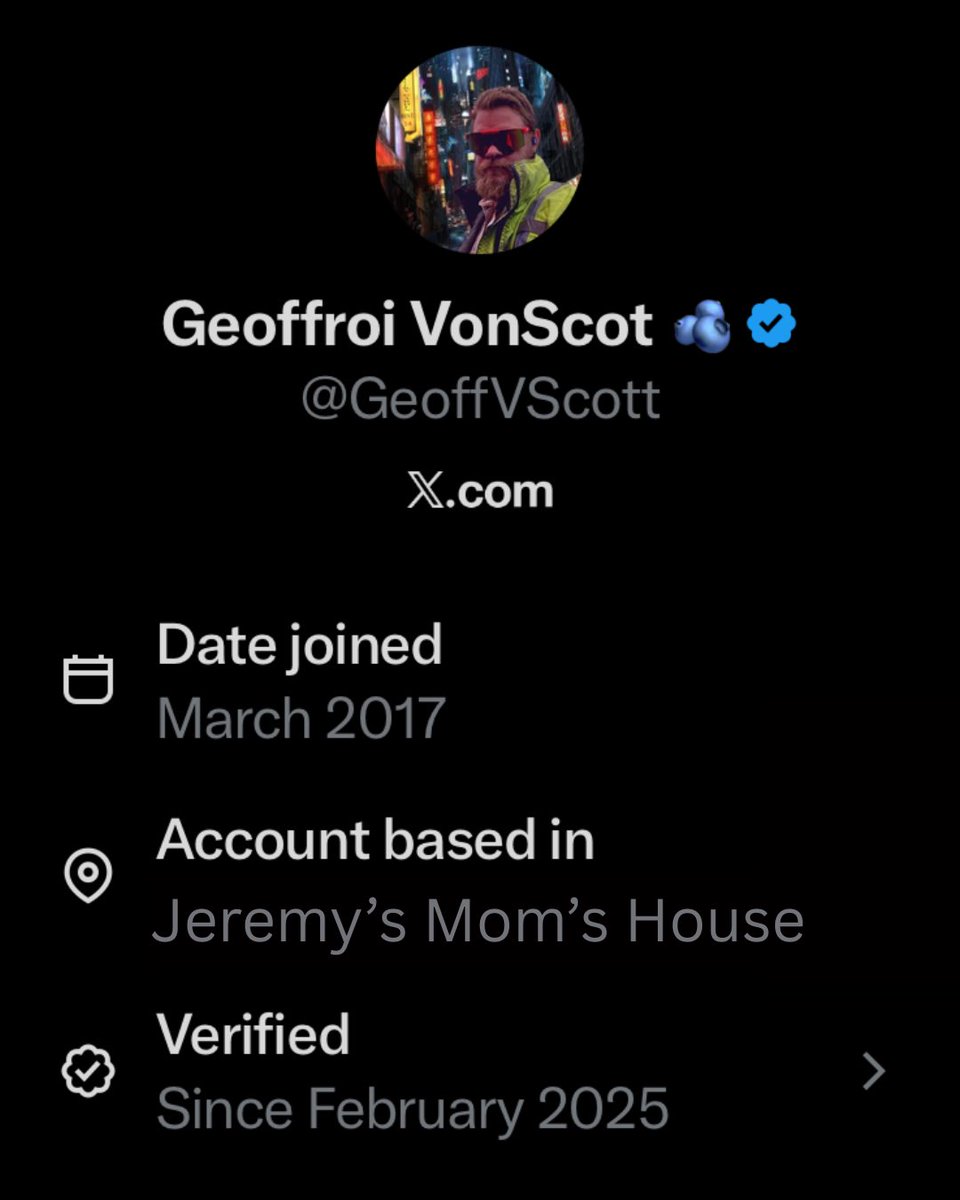 Geoffroi VonScot 🫐 tweet media