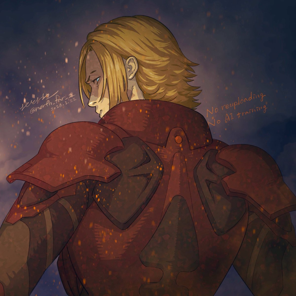 今年は間に合った！
煇さんおめでとうございます🎊
戦闘スーツいかつくてかっこいいよね…
#煇・ワシリー・イグナトフ生誕祭2026
#煇・ワシリー・イグナトフ誕生祭2026