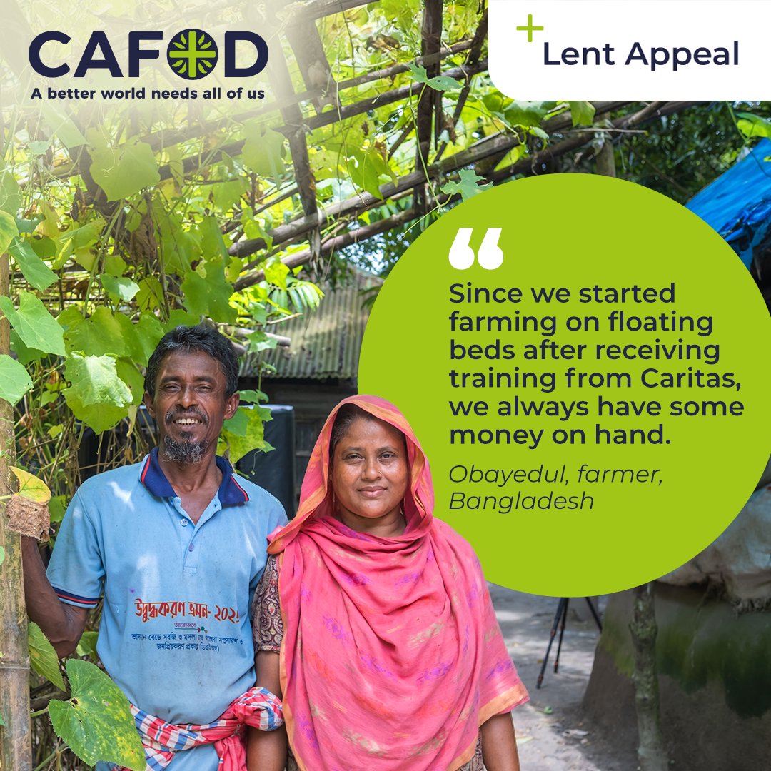 CAFOD tweet media