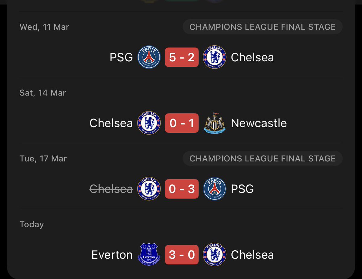 Tunnykvng's tweet photo. This is Graham Potter’s era all over again 😭😭😭😭 https://t.co/ILMkNdys5P