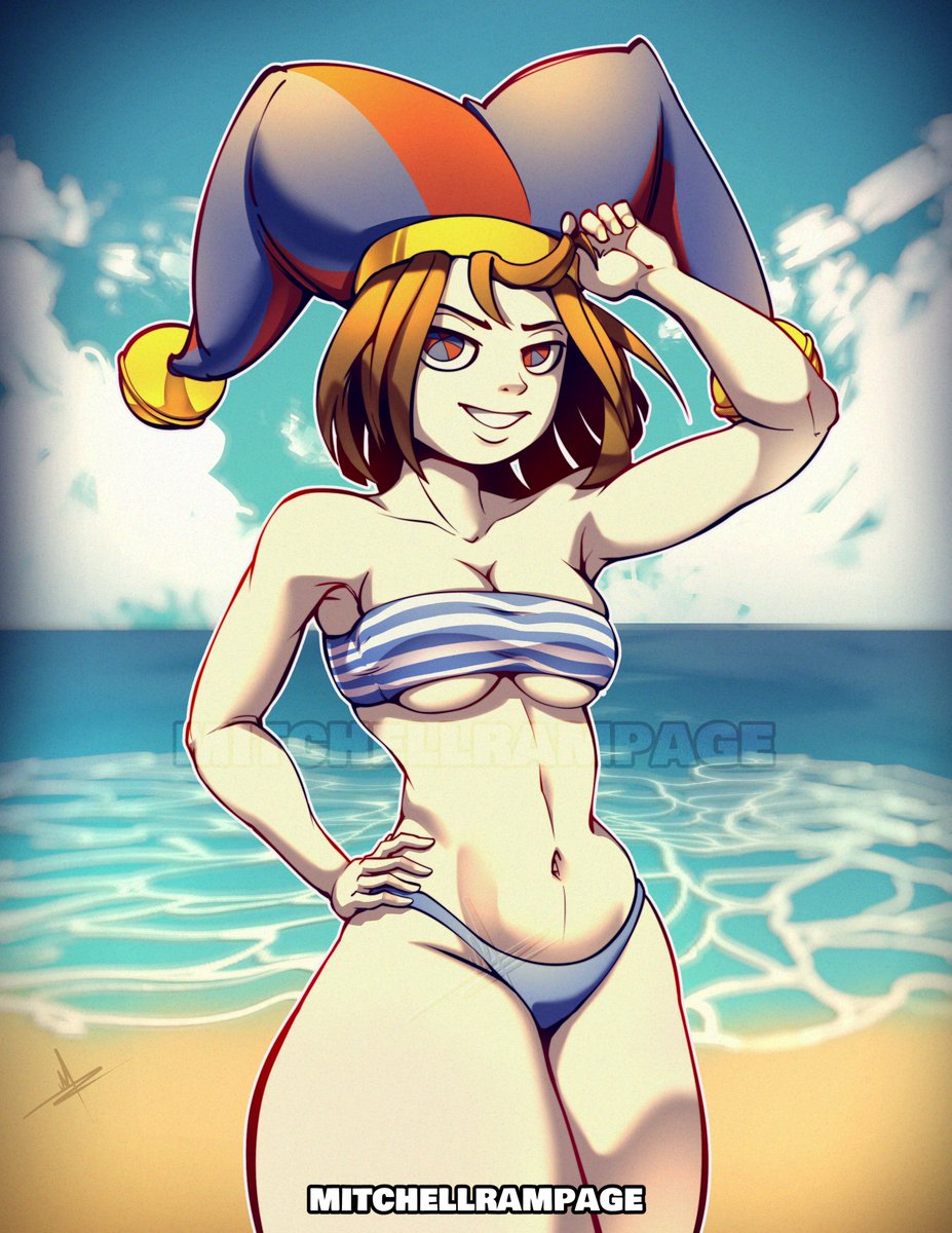 MitchellRampage's tweet photo. Something tells me Pomni and Ragatha are going to have a very interesting time at the beach… don’t you think?
#pomni #theamazingdigitalcircus #tadc #futa #hentai #ragathatadc #digitalcircus #cap8 https://t.co/0qoXtSWL4R