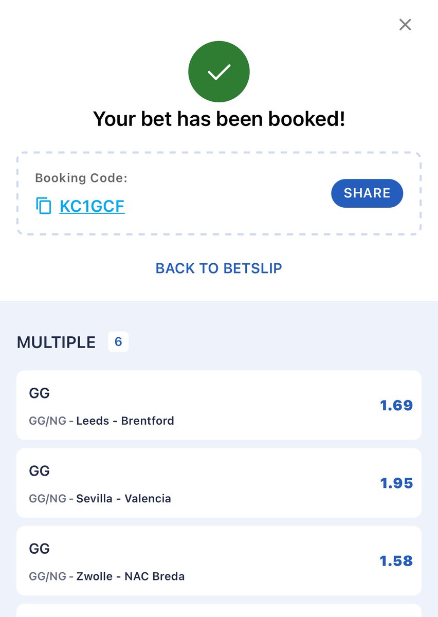 BOOMERTHEFIRST's tweet photo. Evening odds on BetKing 

KN1SQE✅

QG19AF✅

Z8274R✅

KC1GCF✅

Don’t have a betking account yet ?☹️

Join now👇🤩

Registration:https://t.co/AdvzxwIHUX
App:https://t.co/Jjuzhdsuav

To view My bets on betking,
Use the link👇 

https://t.co/BgkQkYJq70 https://t.co/TJ5a79AYkf