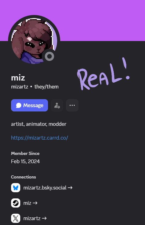 💜 miz 💜 @ deltarune era tweet media