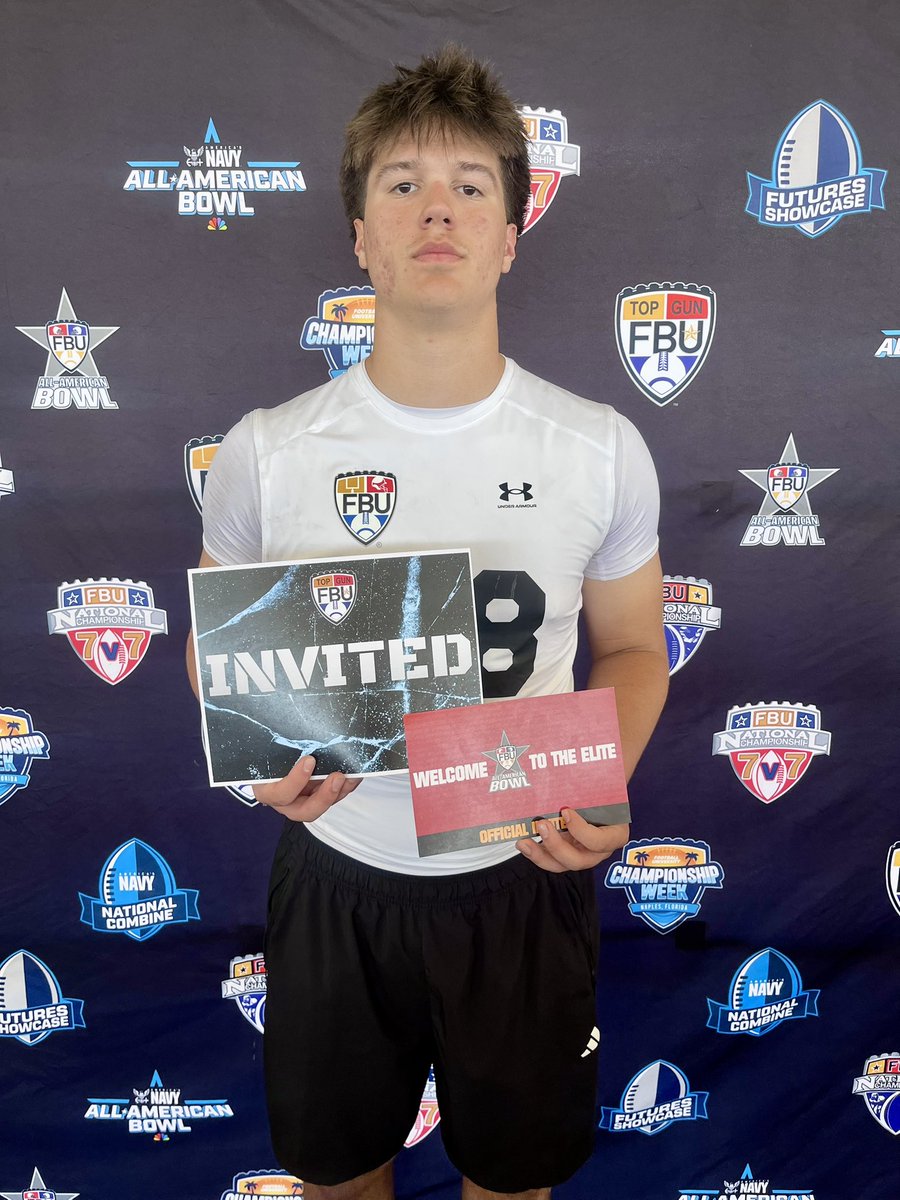 11eliknight's tweet photo. Thank you @FBUcamp for the invite to the 2026 Freshmen All American Game! 

@ErikRichardsUSA https://t.co/Hl3VK8MjfI