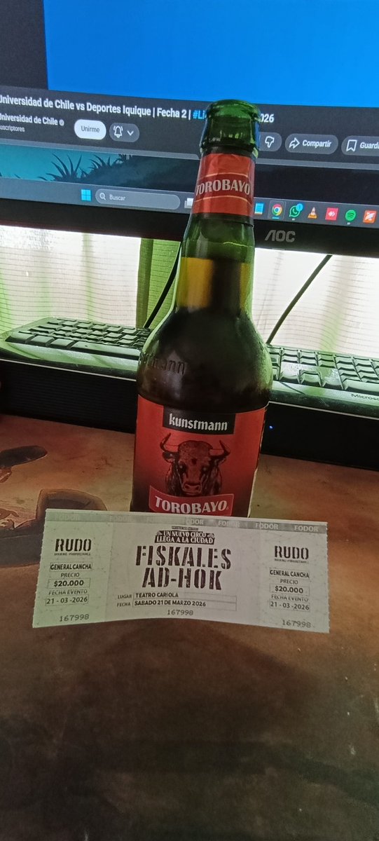 Viendo a las Leonas y haciendo la Previa para ir a Fiskales Ad-hok 🤘🏻