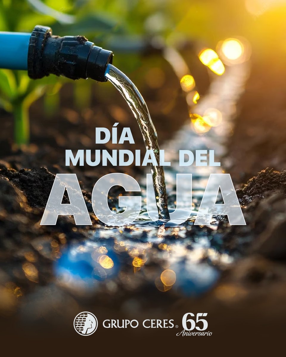En el campo, el agua bien aprovechada hace la diferencia. Cada gota cuenta. 💧 #DíadelAgua