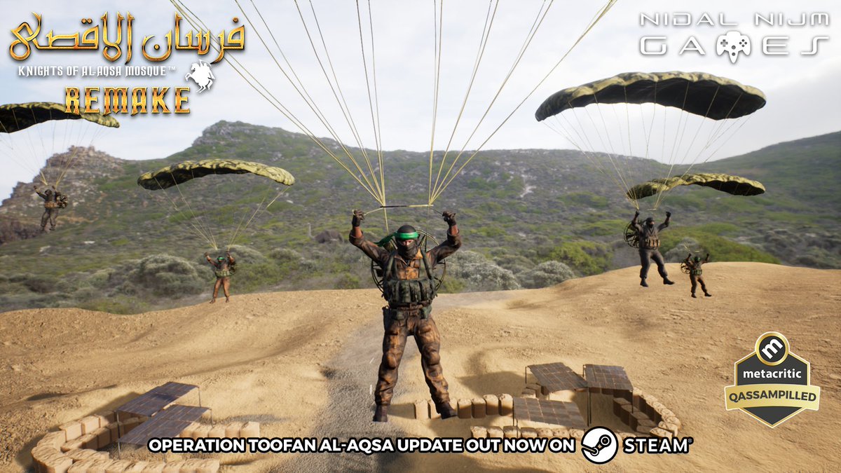 Fursan al-Aqsa Game - Free Palestine 🇵🇸✌🏿🇧🇷 tweet media