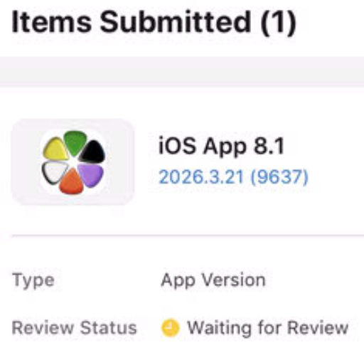iMtG App tweet media