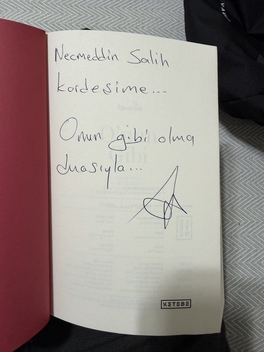 Hediyemizi de kaptık tabi :)