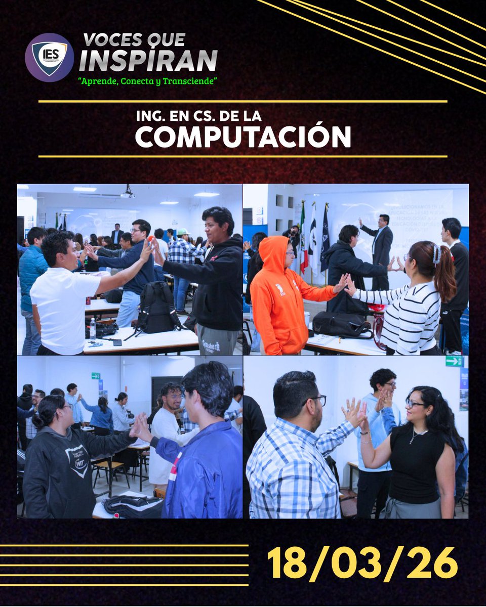 Grandes momentos compartieron nuestr@s alumn@s del colegio de Ing. en Cs. De la Computación e Ing. Industrial con los ponentes. 💻🏭

Descubre más aquí: 🤭
 instagram.com/p/DWKIeN-kUxN/…