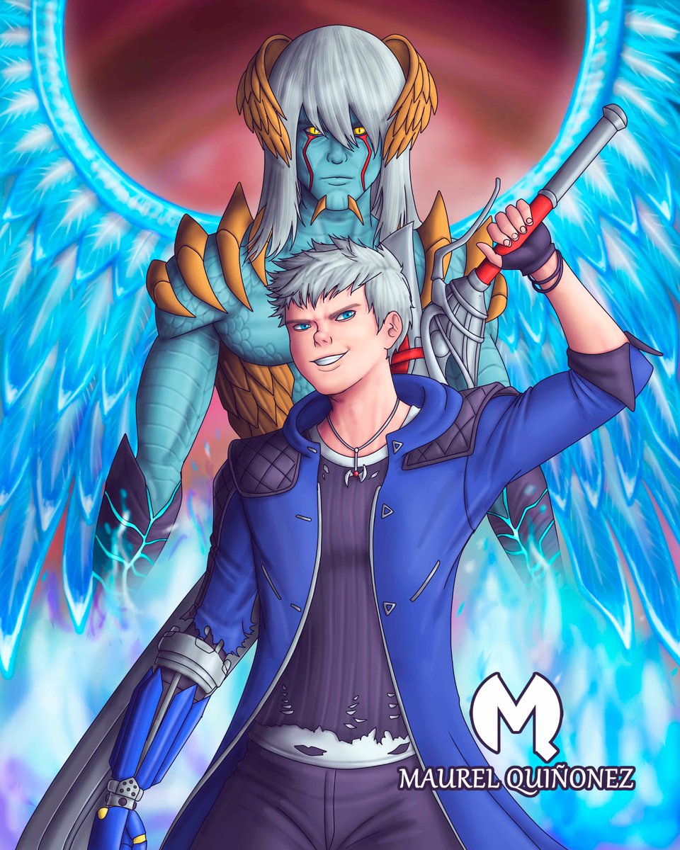 maurel_quinonez's tweet photo. Saludos amigos.
Hoy les muestro al peso muerto …digo a Nero, de Devil May Cry 5.
Espero que les guste.
.
#nero #devilmaycry #devilmaycry5 #dante #vergil #capcom #deviltrigger 
#digitalsketch #digitalink #fanartdrawing #digitalillustrator #digital_art #elsalvador https://t.co/i1uQmrh86p