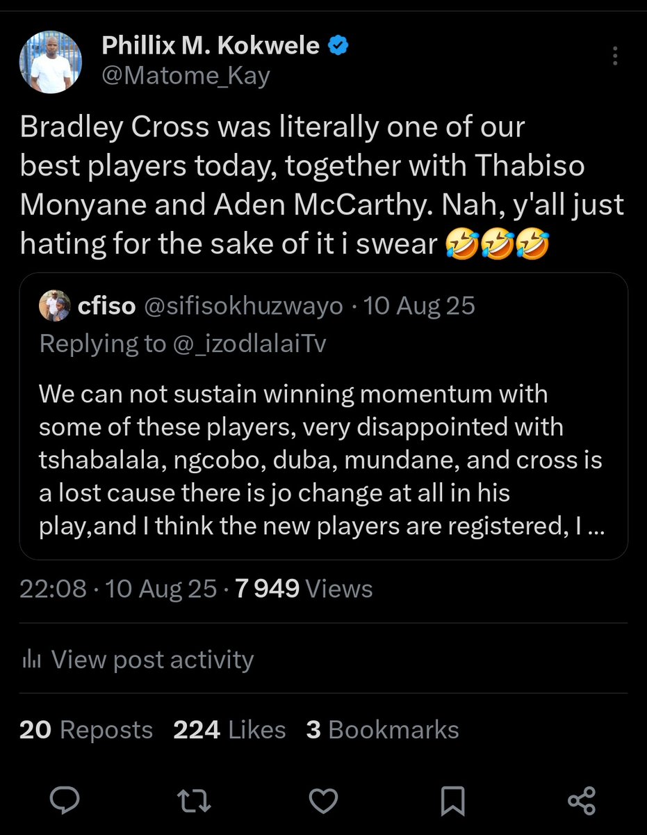 Phillix M. Kokwele tweet media