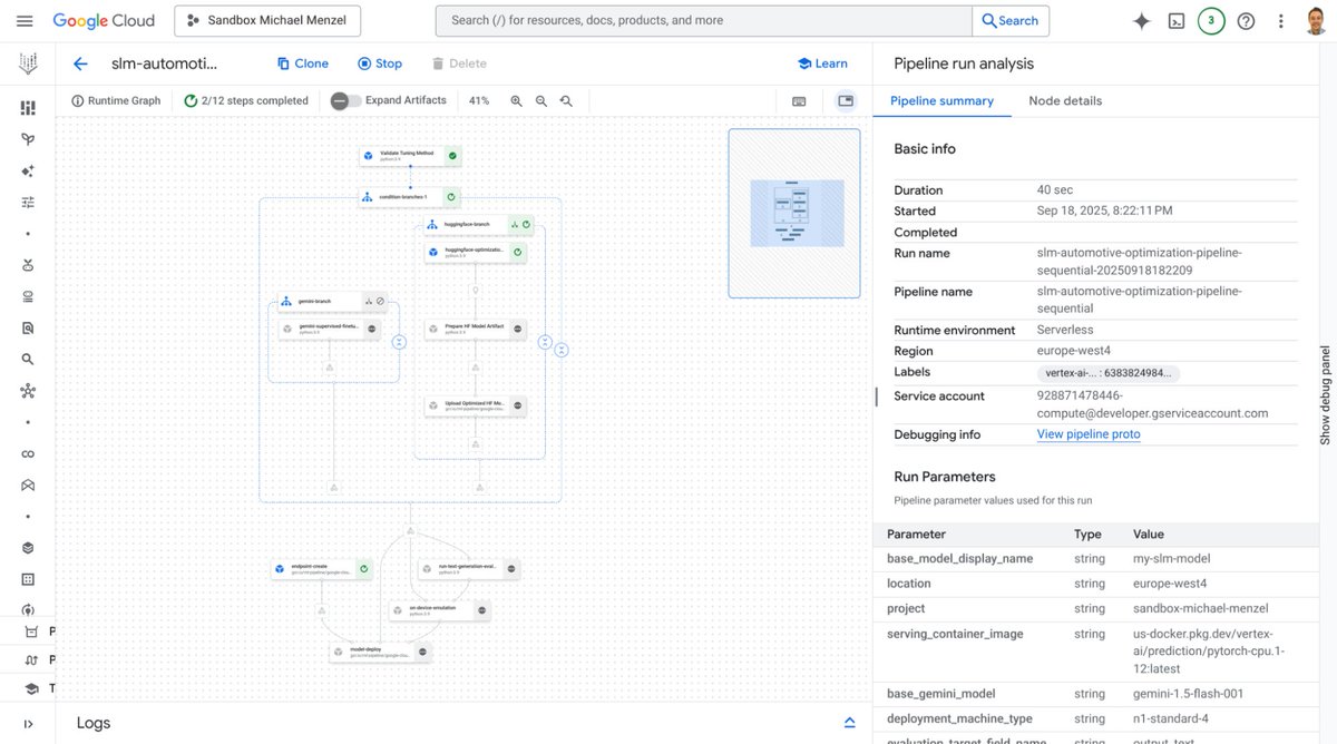 Google Cloud tweet media
