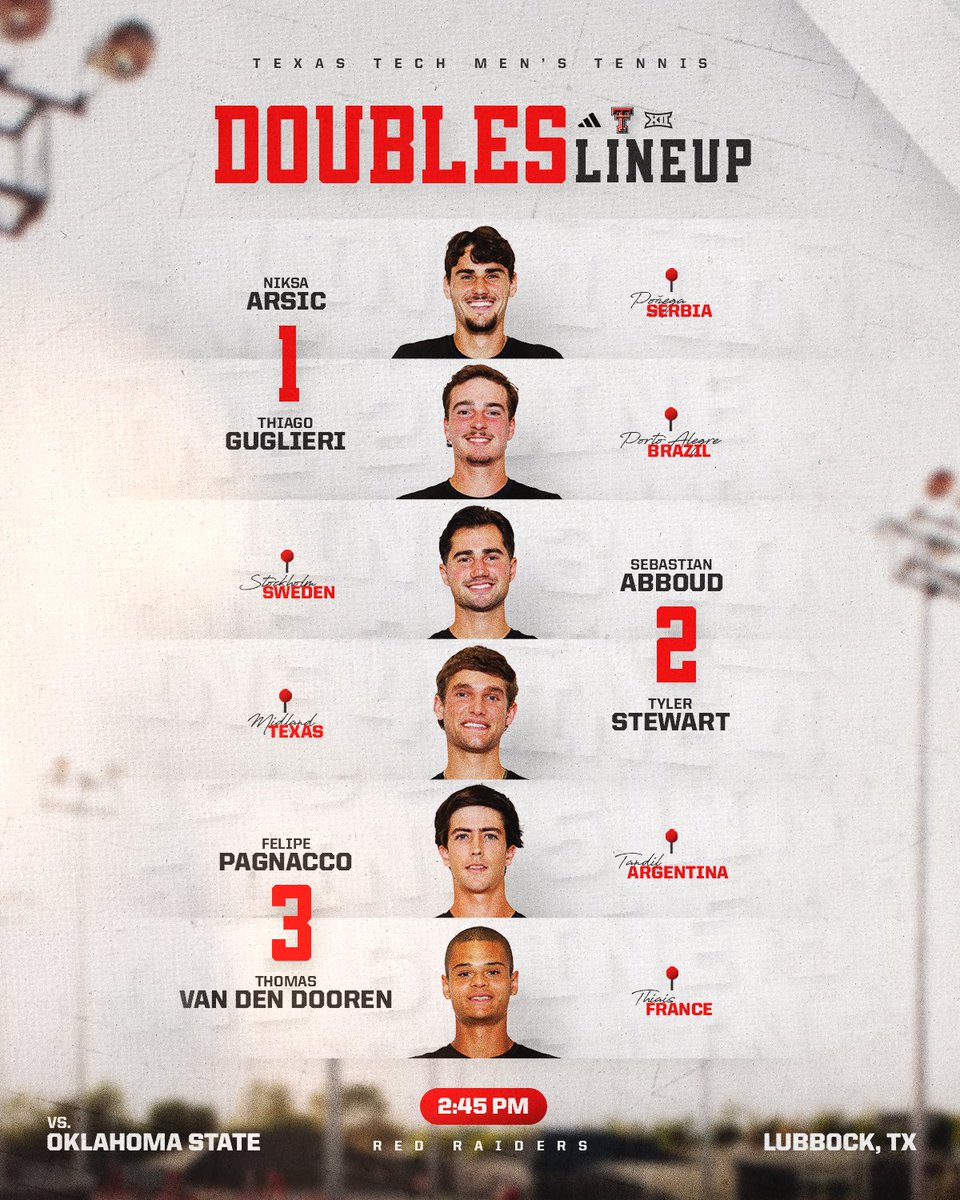 Texas Tech Men's Tennis tweet media