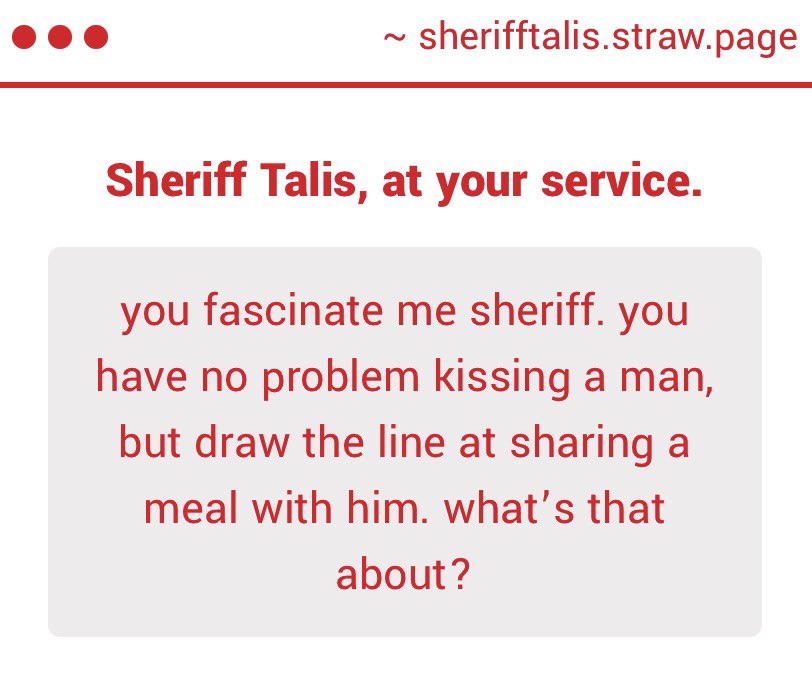 Sheriff J. Talis tweet media