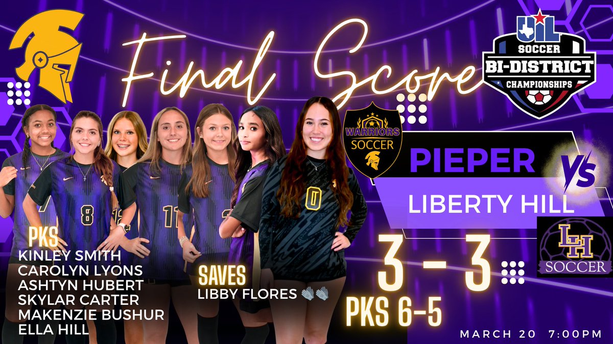 PIEPER HIGH SCHOOL WARRIORS SOCCER tweet media