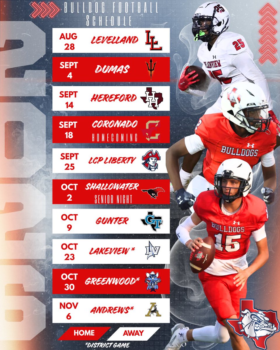 2026 Varsity Football Schedule

#TBW #AngryRedNuffSaid