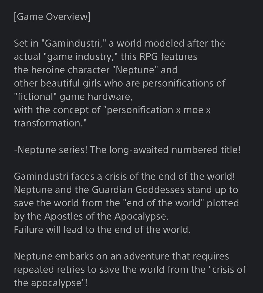 Neptunia_VII - Neptunia News and Stuff tweet media