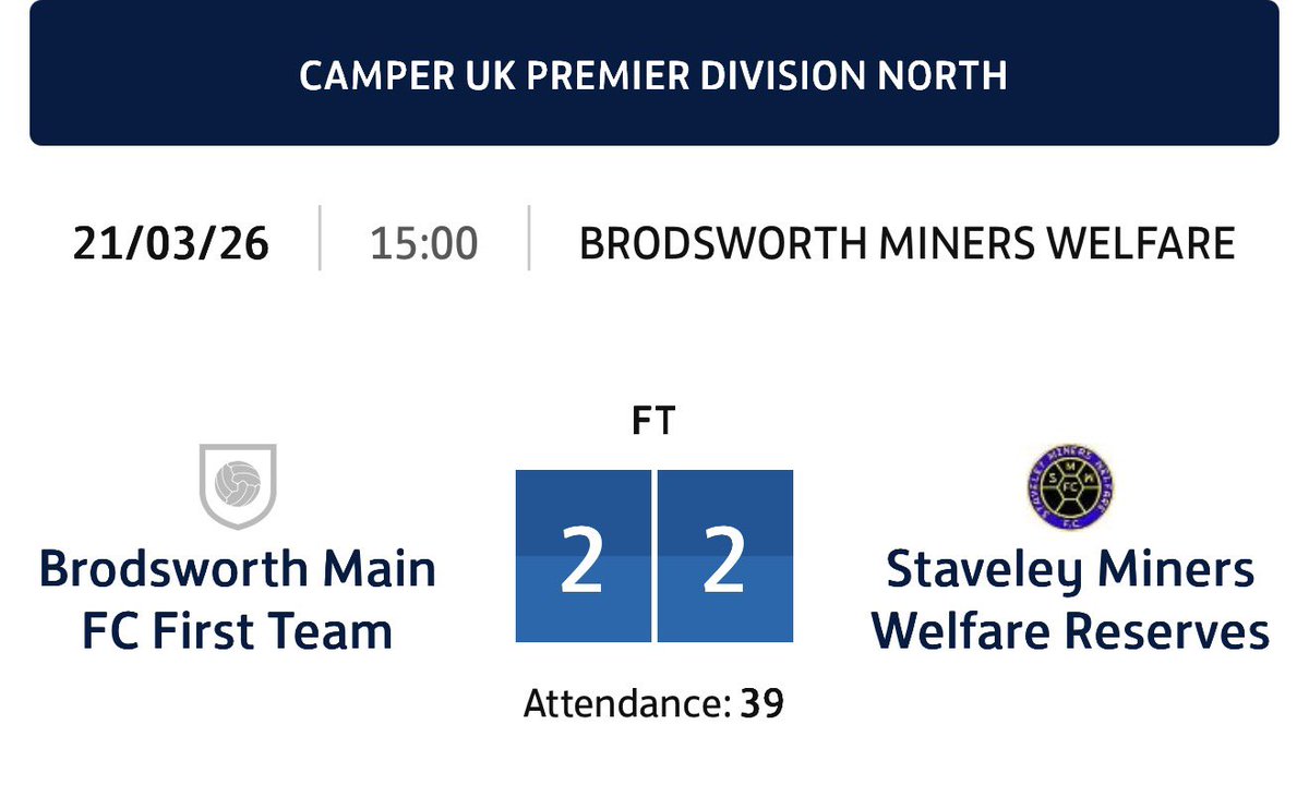 Staveley MWFC tweet media