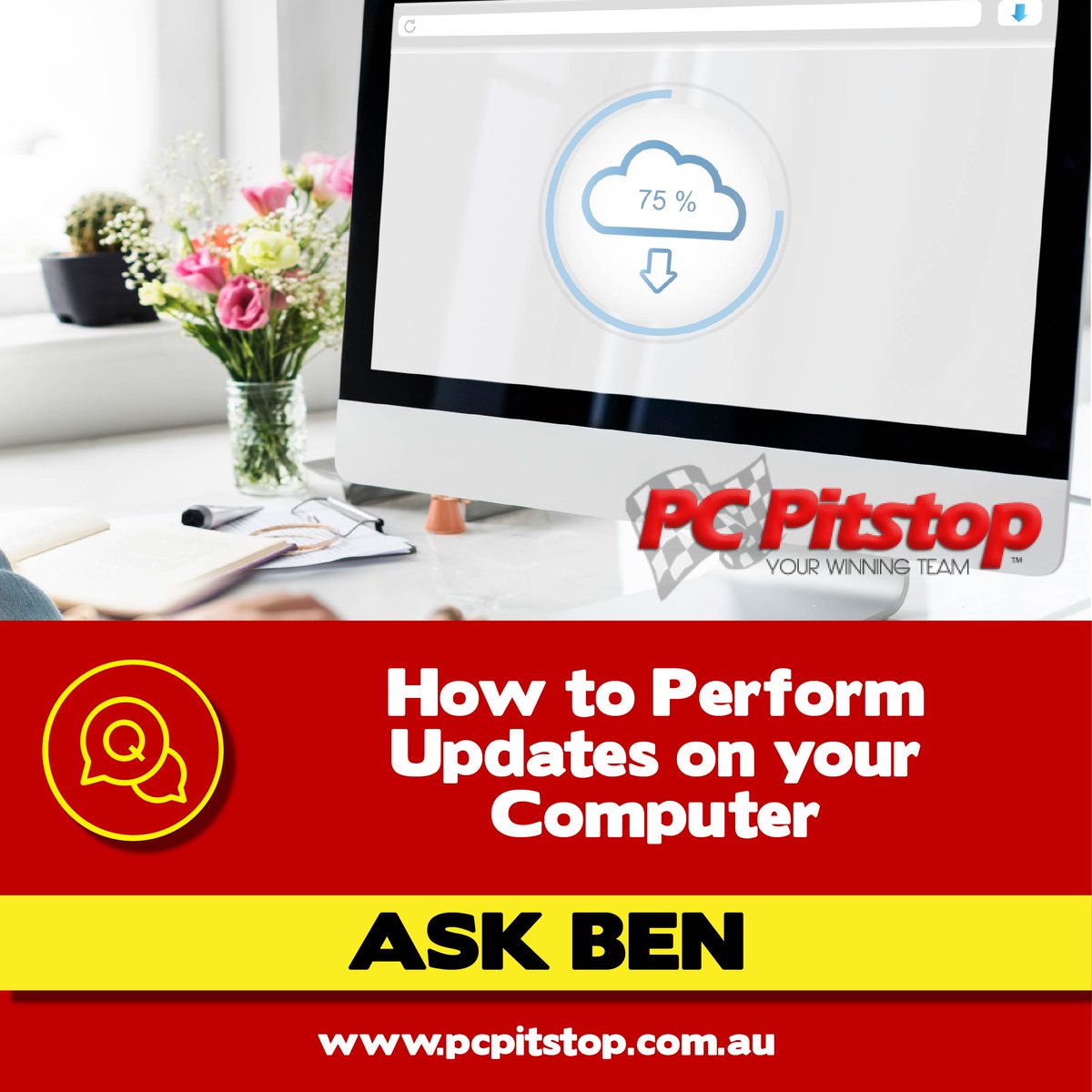 pcpitstopaus's tweet photo. If you prefer the experts to handle all your computer care, book a Computer Tuneup with PC Pitstop today.

#AskBen #ComputerUpdates #PCTips #TechMaintenance #PCSafety #ComputerPerformance #PCPitstop #ComputerTuneup https://t.co/cDZGKjYZmE
