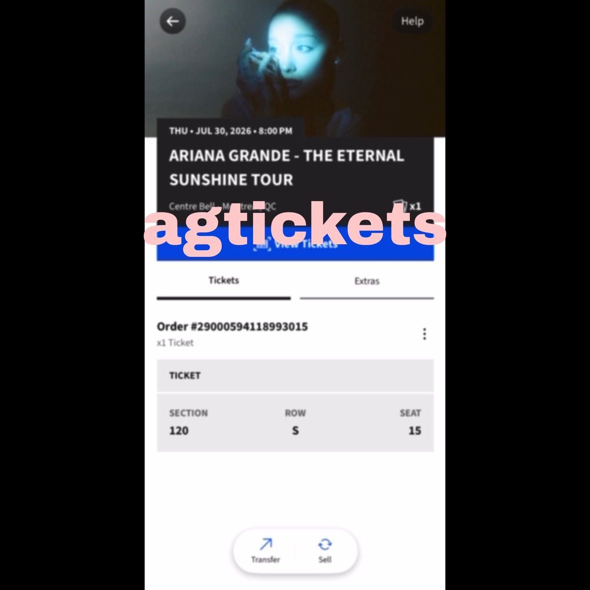 ariana grande ticket resale ⋆˙⟡ tweet media
