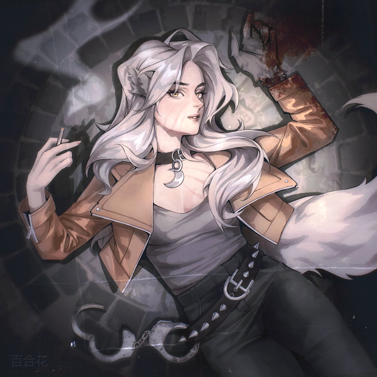 百合花 tweet media