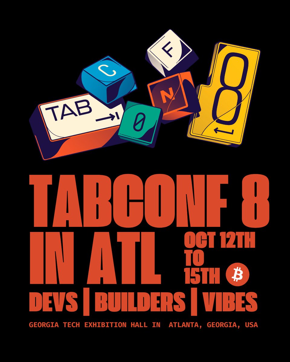 TABConf 8 - Oct 12-15, 2026, Atlanta tweet media