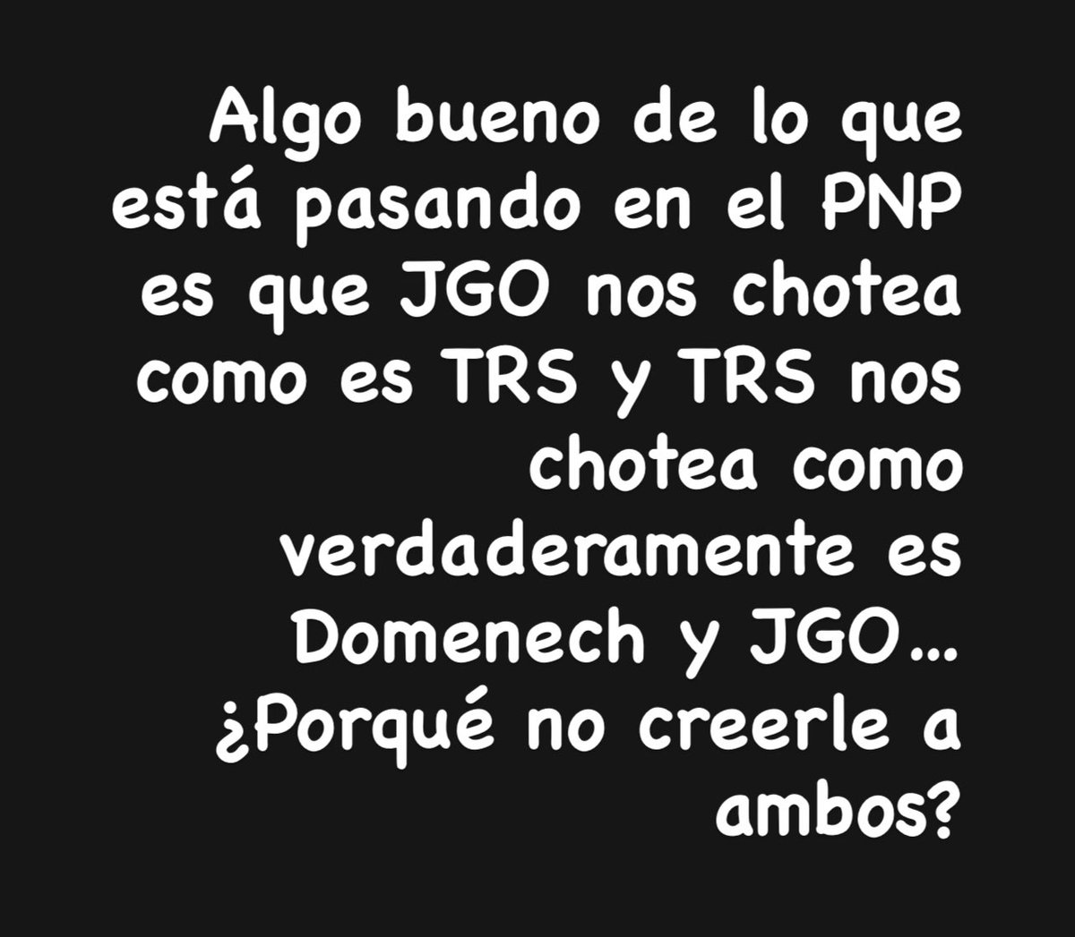 gobernarNOSpasuperarNOS tweet media