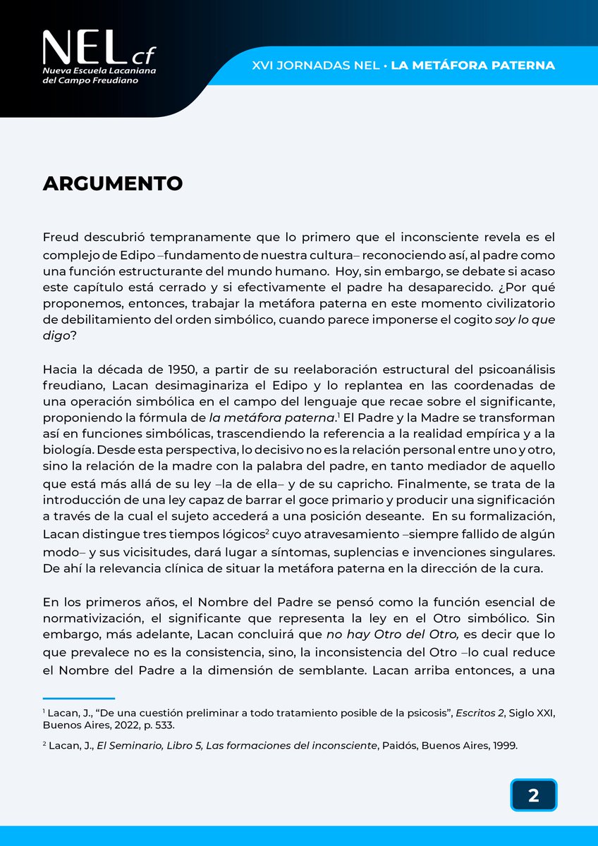 XVI Jornadas NELcf tweet media