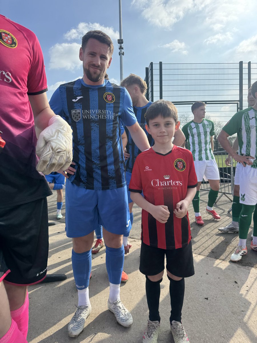 trevarnoldo's tweet photo. Great day following @wincityfc today, a good game played in a great spirit and the boys LOVED the small part they played in the day. Thanks to all for making it a day to remember for them. #upthewinch https://t.co/3mTmUK6tDG