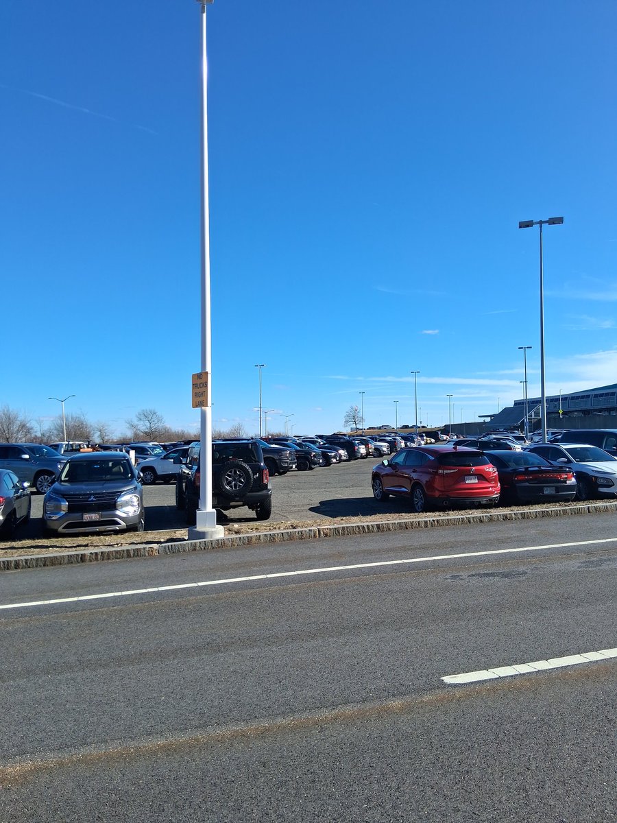 Parking lot full